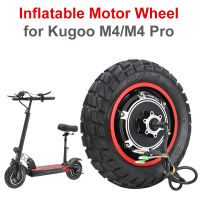 สำหรับ KUGOO M4  M4 PRO สกู๊ตเตอร์ไฟฟ้า10 ''สกู๊ตเตอร์ไฟฟ้า Hub มอเตอร์48V 500W Brushless Dis เบรค Hub มอเตอร์ E จักรยานมอเตอร์2023