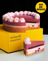 [Cat & the Fiddle]  Blissful Blueberry Cheesecake Halal