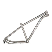 Top Quality Titanium Alloy Mtb Bicycle Frame Thru-axle 12*142mm 27.5er 29er Disc Brake Mountain Bike Frame