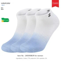 1 Pair or 3 Pairs Badminton Socks New Original YONEX Men Women Towel Sport Sock for Sneakers 145093