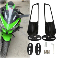 กระจกมองข้างรถจักรยานยนต์, ปรับได้ 180°, เข้ากันได้กับ Yamaha R15, R25, V2, R3, R6, R1, ZX10R และ Ka