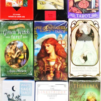 400styles Tarot Cards Deck Game Oracle Cards Party Table Board Game Fortune-telling Oracle Gift With PDF Guidebook