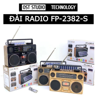 Đài FM Radio FP-2382-S Bắt Được Bluetooth Kết Nối USB Thẻ Nhớ Full Chức Năng Âm Thanh Cổ Điển Có Năn