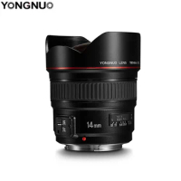 YONGNUO 14mm F2.8 Ultra-wide Angle Prime Lens YN14mm Auto Focus AF MF Metal Mount Lens for Canon 700D 80D 5D Mark III IV Nikon