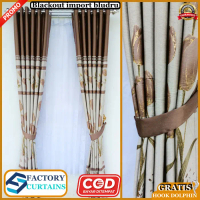 PREMIUM di order tirai gorden blackout import grad A shaby molis/minimalis