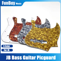 12pcs 10 Hole Jazz JB Bass Pickguard 4 String Guitar Scratch Plate Bass Guitar Accessories