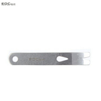 多功能不銹鋼撬棍曲柄狀刮刀起釘器繞線器戶外EDC口袋小工具隨身