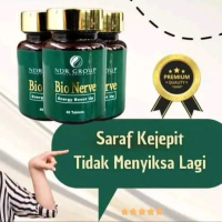 NDR GROUP Bio Nerve Suplemen Herbal Atasi Syaraf Kejepit Original Bpom