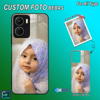 Custom case Softcase Kaca Custom Foto Bebas Request Foto For All Type O*po V*vo S*msung X*aomi i*fin