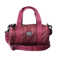 Motiviga - Mini Cylindric Barrel Sling Bag Maroon