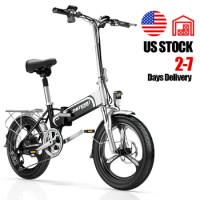 Electric Bicycle 500W 48V10ah Graphene Lithium Battery 20 Inch Foldable Electric Bike High Quality Aluminum Alloy Pedal Ebike