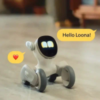 Intelligent Robot Dog Loona Luna Emotional Interaction Virtual Pets Ai Puzzle Electronic Accompany Pets Desktop Robot Companion