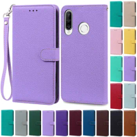 Cover For Huawei P30 Lite Case Wallet Leather Flip Case For Huawei P30 Lite Case Cover For Huawei P30 Pro Coque Funda Shell Etui