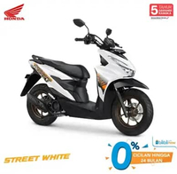Honda BeAT STREET CBS Sepeda Motor White Makassar