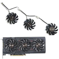 Brand new GPU fan RX5600XT 75MM 4PIN FDC10H12D9-C for SAPPHIRE RX 5600 XT 6G D6 Platinum Edition PRO OC graphics card cooling
