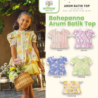Baju Batik Anak - Bohopanna Arum Batik Top 3Y Lintang