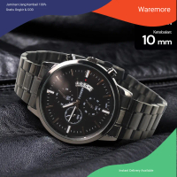 FNGEEN Jam Tangan Analog Pria Elegan Mens Quartz Waterproof - 101 - Black