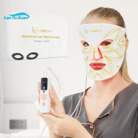 Led Face Mask 4 Color LED Light Photon Blue RedTherapy Rejuvenation Facial