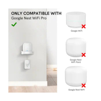 For Google Nest WiFi Pro Wall Mounting Bracket Wall Storage, 1 PCS