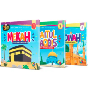 Buku Islami Anak Seri 3 Kota Suci 1 Set Mekah Madinah Baitul Maqdis