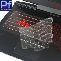 17 inch Thin Waterproof TPU Laptop Keyboard Protector Cover for HP 17.3'' Omen 17-an013tx 17-an014tx Plus GTX1060 RX580
