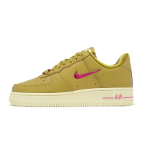 Nike 休閒鞋 Wmns Air Force 1 07 SE Just Do It 女鞋 土黃 粉紅 AF1 FB8251-700