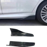 Carbon Fiber Side Skirts Splitters For BMW M5 F10 G30 F22 G22 F87 M2 M2C F32 F36 F82 M4 E92 F30 M3 G82 W205 Universal Body Kit