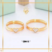 CINCIN EMAS BANGKOK WANITA MODEL TERBARU EMAS ASLI EMAS MUDA KADAR 6K (300) CINCIN BANGKOK WANITA TE