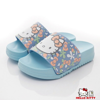 卡通-Hello Kitty休閒親子拖鞋-821472水(中小童段)