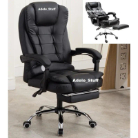 Kursi kantor, kursi direktur, kursi gaming, kursi bos 515 - Hitam
