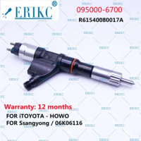 ERIKC 095000-6701 Spare Parts Common Rail Injection 095000-6700 9709500-670 R61540080017A Car Accessories for TOYOTA - HOWO