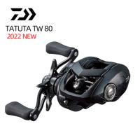 2022 NEW DAIWA TATULA TW80 Fishing Reel Baitcast Reel 7+1BB Drag 4.5KG Weight 185g TW 80