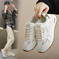Giày Thể Thao Nữ D22 Đế Mềm Siêu Nhẹ Chống Trơn Trượt Phối Lưới Thoáng Khí Khủ Mùi Hôi Phong Cách Hà
