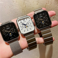 CASIO卡西歐方形月相顯示休閑商務石英表MTP-M305M-1A MTP-M305D【北歐居家生活】