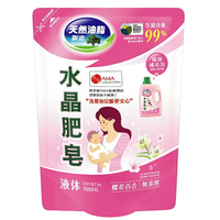 南僑 水晶肥皂液体補充包-1600g(櫻花百合) [大買家]
