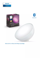 Philips Philips Hue Go White and Color Portable Dimmable LED Smart Light Table Lamp, Bluetooth &amp; Zigbee compatible