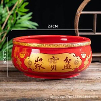 陶瓷家用聚寶盆客廳玄關裝飾品風水聚財香爐開業喬遷擺件