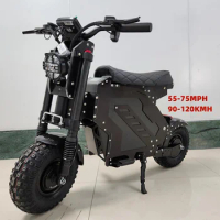 Geofought Molo 5 2 Seats Electric Bikes Scooters 10000W 40Ah 50Ah Battery 72V 14Inch Fastest Dual Motor Escooters Adult Electric