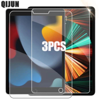 For iPad 10.2 9th 8th 10th Generation Tempered Glass Screen Protector Fo Ipad Mini 6 Air 4 5 3 2 Pro 11 12.9 10.5 9.7 10.9 Film