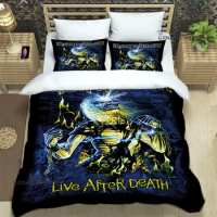 Rock band I-Iron M-Maiden Bedding Sets exquisite bed supplies set duvet cover bed comforter set bedding set luxury birthday gift