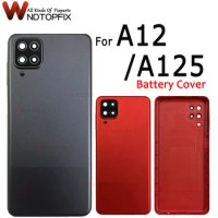 For Samsung Galaxy A12 A125 Battery Back Cover Door Rear Housing Case Assembly Repair Parts For Samsung A12 A125F Back Housing
