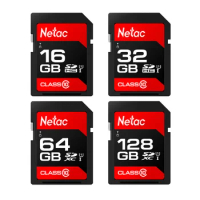 Original Netac 16GB 32GB SDHC Memory Card Class 10 U1 64GB 128G SD SDXC Card 80MB/s For Camera &amp; DV &amp; Laptop,High Speed! P600