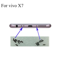 2PCS For vivo X7 X 7 Buttom Dock Screws Housing Screw nail tack For vivo X7 X 7 Mobile Phones