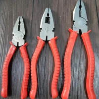 ￼Tang Kombinasi 8\ Tang GegepTang Jepit Gagang Karet Merah"
