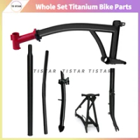 Titanium Bike Parts for Brompton CHPT3 Whole Set Ultralight Folding Bikes Upgrade Ti Frame Explore