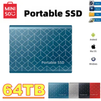 MINISO New Portable 2TB SSD 4TB 16TB External Hard Drive Type-C USB 3.0 High Speed 8TB External Storage Hard Disks For Laptops