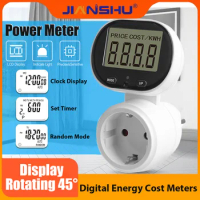 Jianshu 220 Volt Wattmeter 220V Digital Voltage Relay Socket Power Meter 3680W Watt Meter Electric Consumption Meter Cost Price