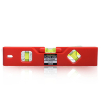 EBISU惠比壽 精密便利水平尺 水平儀 水平器 (附磁)-紅色 ED-20DMR