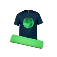 Green Color Luminous DTF Film Glow In The Dark Printable Transfer Vinyl Color Changing Films for DTF PET Heat Transfer Printer