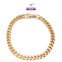 Yaxiya Gelang Rantai Emas Perhiasan Imitasi Gold 18K 678 YAXIYA STORE